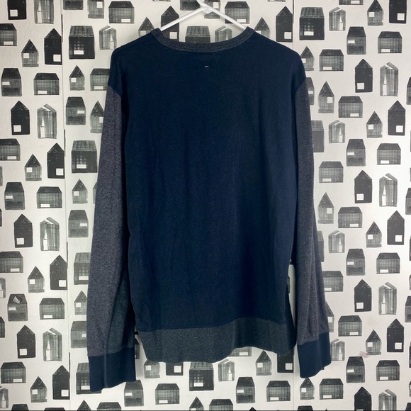 Ray & Bone Men’s Long Sleeve 2 Toned Shirt - Picture 6 of 6